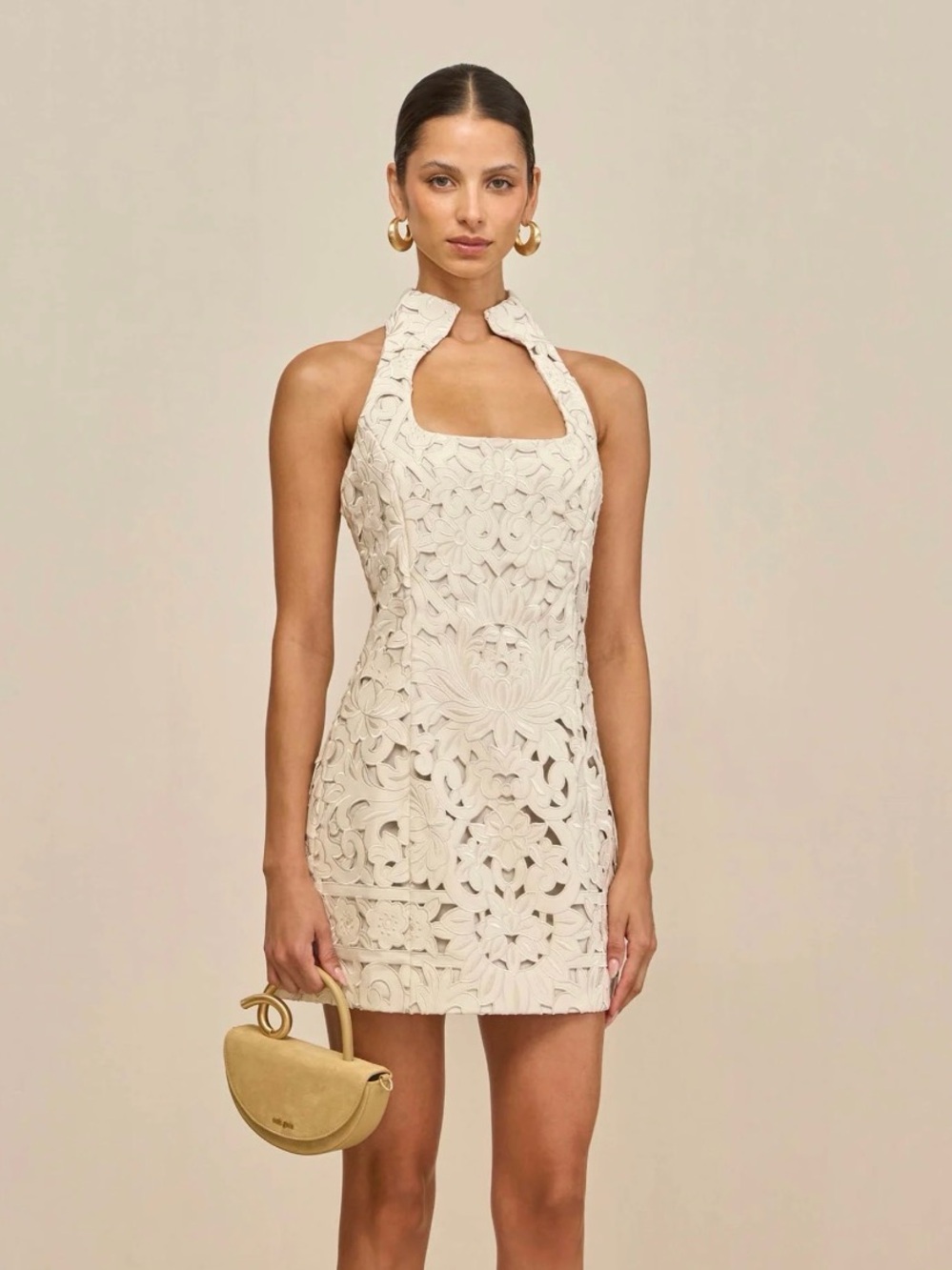 NWT Cult Gaia Akaia Dress Seashell Size 6